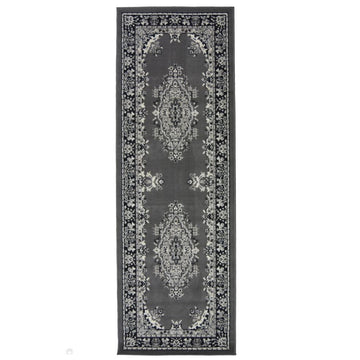 Maestro Tradition Grey Runner-Melrose-Rug Love - The Most Loved Rug Store